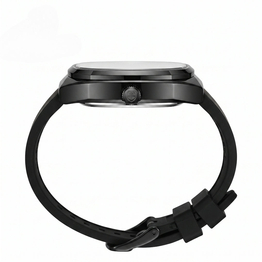Reloj Paazomu Chrono Sport, perfil lateral