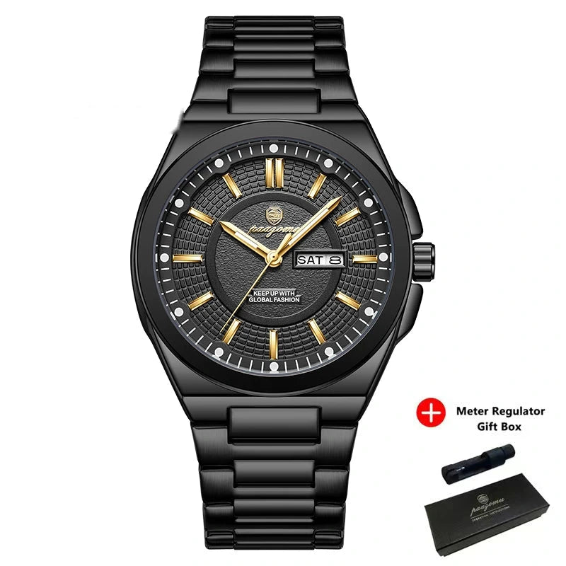 Paazomu chrono-dual - Negro Total