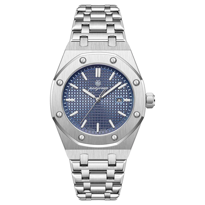 Reloj Paazomu Chrono Luxure color Silver Blue