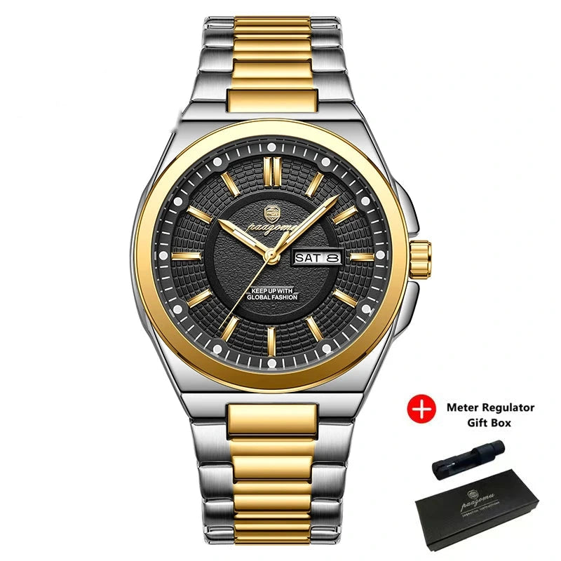 Paazomu chrono-dual - Bicolor y Negro