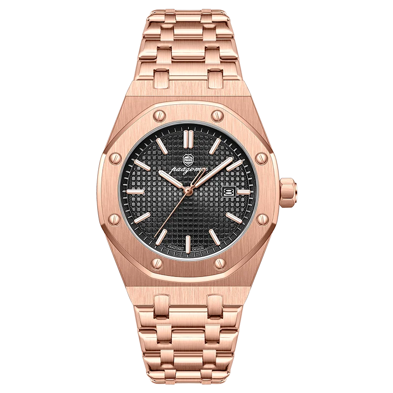 Reloj Paazomu Chrono Luxure color Gold Black