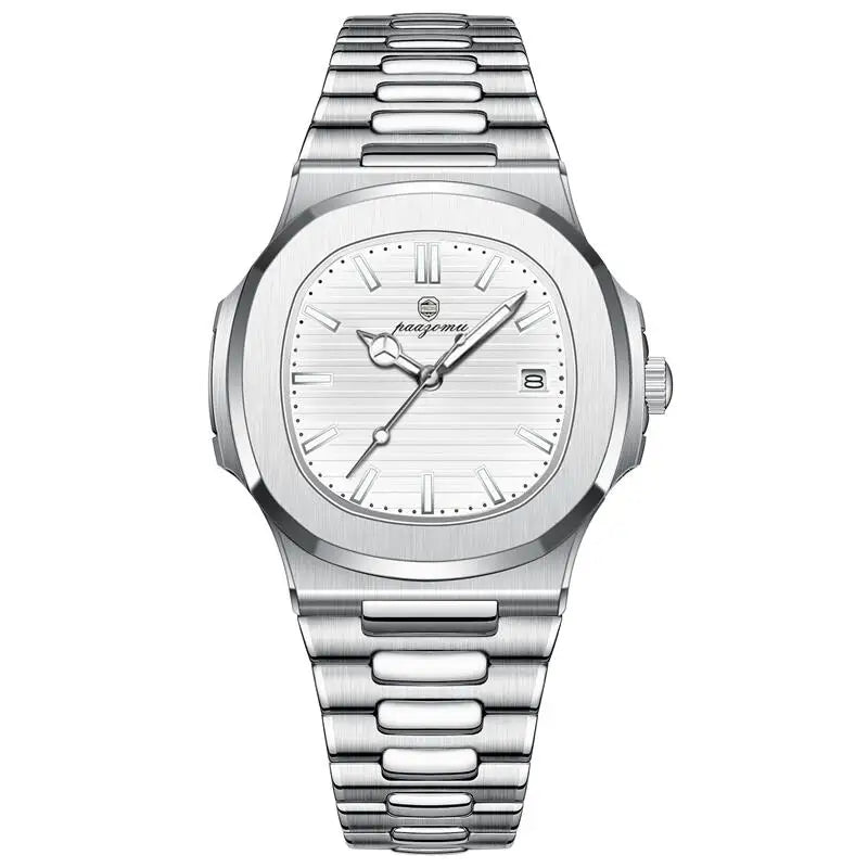 Reloj Paazomu Chrono Race color silver white race