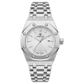 Reloj Paazomu Chrono Luxure color Silver White