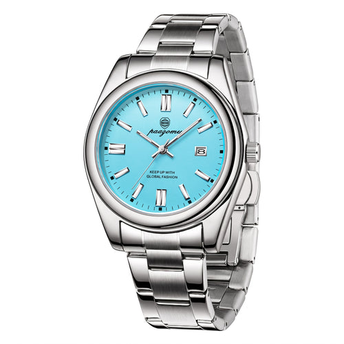 Reloj Paazomu Chrono Business, angulo 3/4