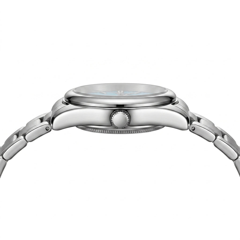 Reloj Paazomu Chrono Business, perfil lateral